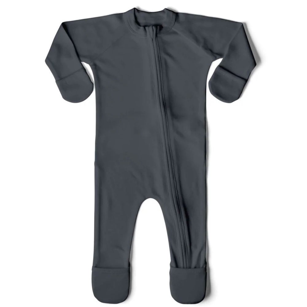 Goumi Kids “Grow With You” Footie- Snug Fit × 1 - Midnight/ 3-6 Months